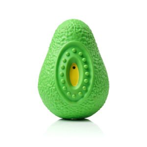 Dog Food Shaped Chew-Resistant Rubber Toy for Large Dogs