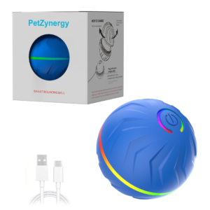 Smart interactive bouncing dog ball for aggressive chewers Petnestmart